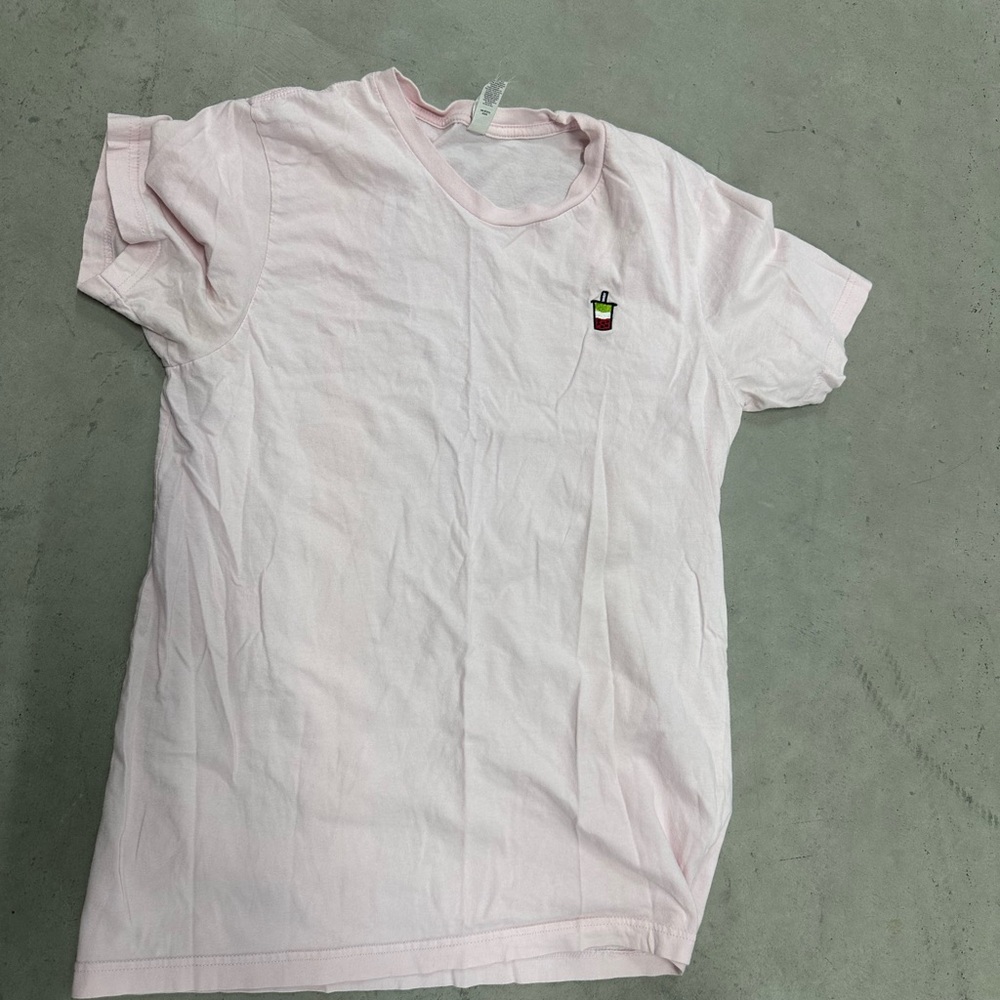 Embroidered Matcha Shirt